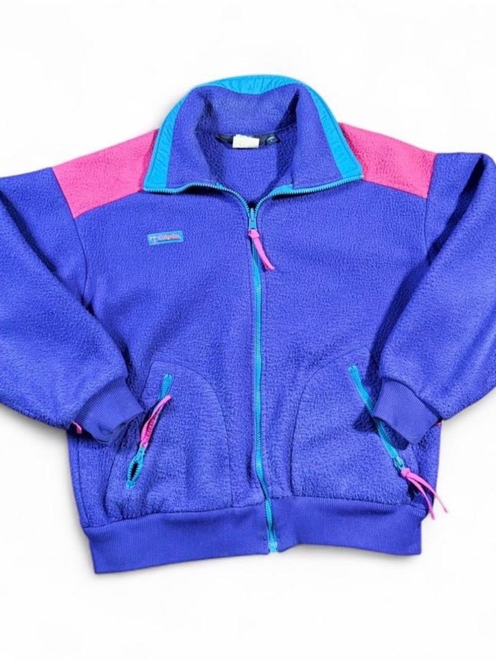 Vintage Columbia Women’s Fleece Jacket Large Made In USA